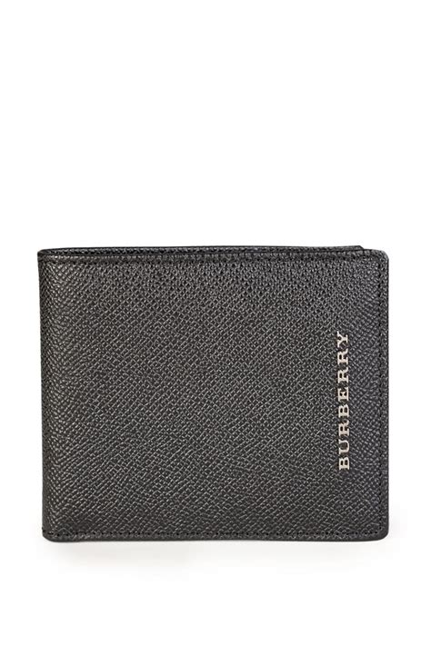 burberry pebbled leather hipfold wallet black|Burberry Wallets & Card Cases for Women .